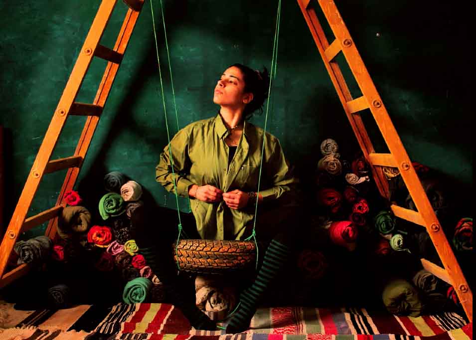 Cento Giorni di Solitudine artista palestinese Nidaa Badwan