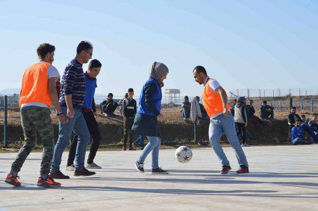 Un calcio per la pace. Football Tournament for social cohesion ufficio stampa HF4