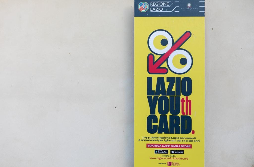 LAZIO YOUth CARD premiata migliore carta giovani d’Europa