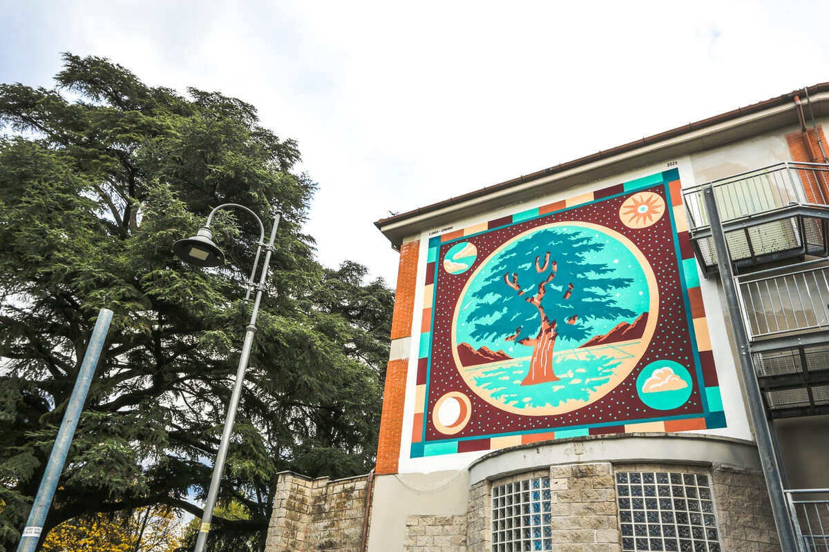 L’arte incontra la sostenibilità: Litahmi, eco-murales a protezione del cedro di libano