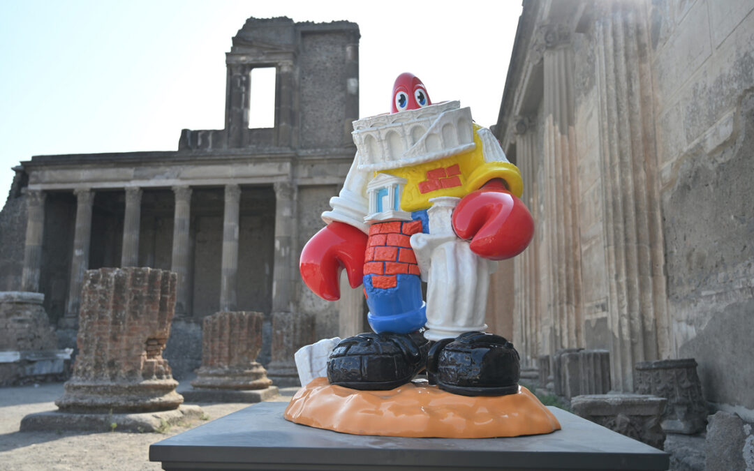 Philip Colbert in Pompeii